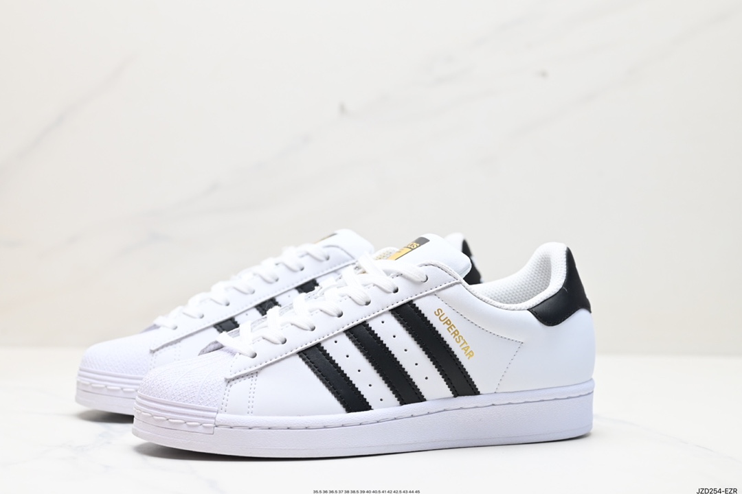 阿迪达斯Adidas三叶草 Originals Superstar”Sail/Green/Lace“贝壳头板鞋 EG4958