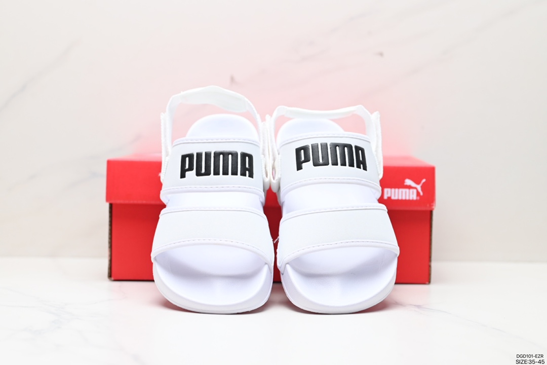 80 夏日新品Puma/彪马 百搭潮流休闲凉鞋  370733-01