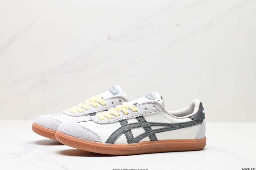 140 亚瑟士 Onitsuka Tiger Tokuten 皮面复古低帮休闲跑鞋  1183C086-250