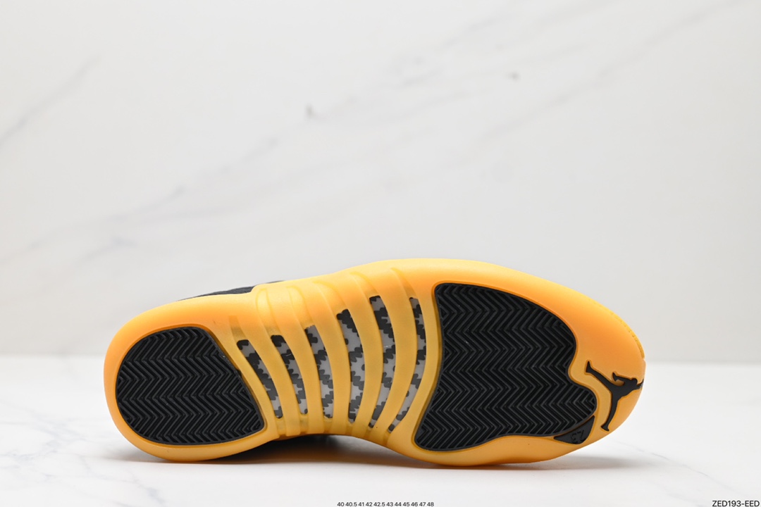 260 纯原版本 Air Jordan 12“University Gold”黑黄  130690-070