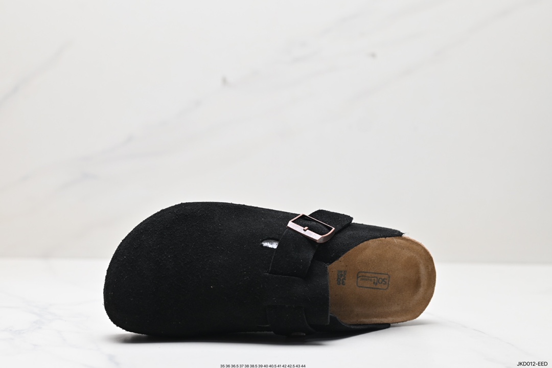 160 Birkenstock Boston Suede Shearling 波士顿系列士低帮休闲鞋“反绒羚羊棕加绒”0560773