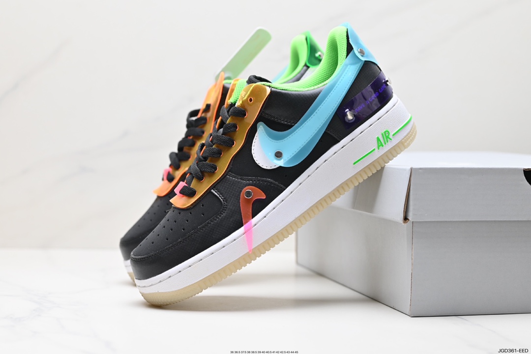 180 Nike Air Force 1 Low 电玩夜光 DO7085-011