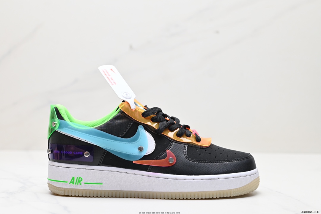 180 Nike Air Force 1 Low 电玩夜光 DO7085-011