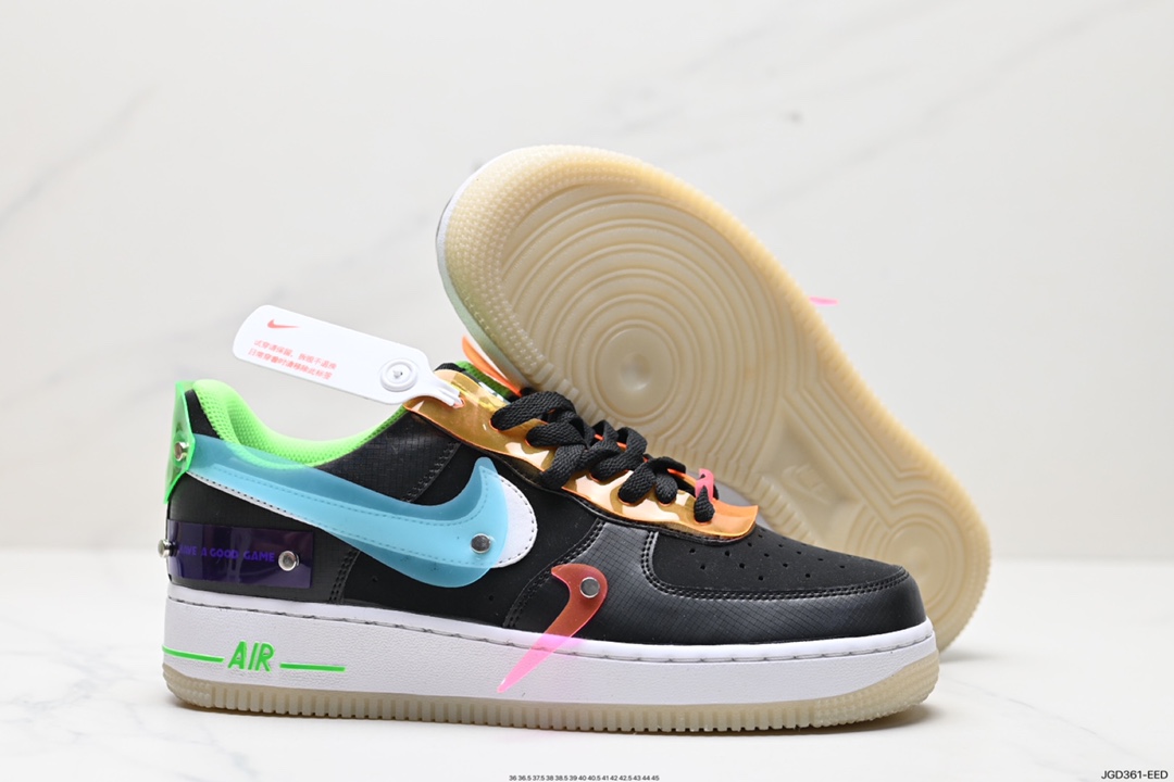 180 Nike Air Force 1 Low 电玩夜光 DO7085-011