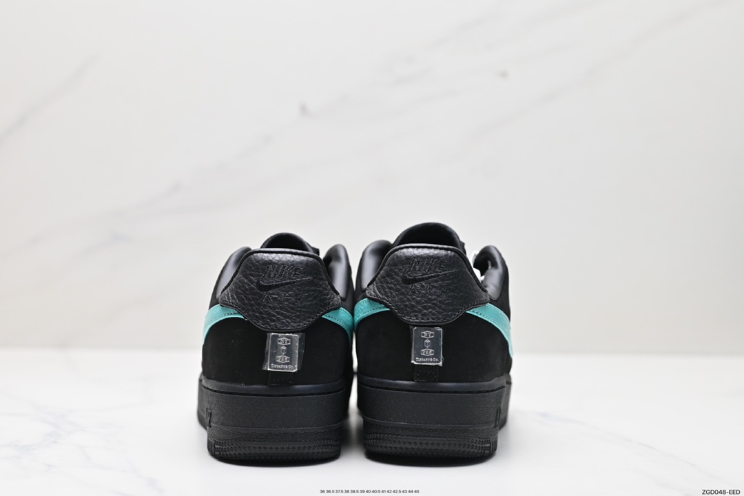 290 联名奢侈品大牌-蒂芙尼/Tiffany & Co. x Nike Air Force 1 Low SP”1837“空军一号 DZ1382-001