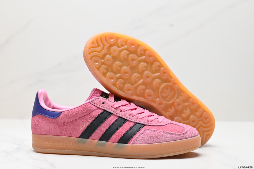 130 AD Gazelle Indoor Trainers 羚羊内训系列低帮复古百搭休闲运动德训风板鞋 IE7002