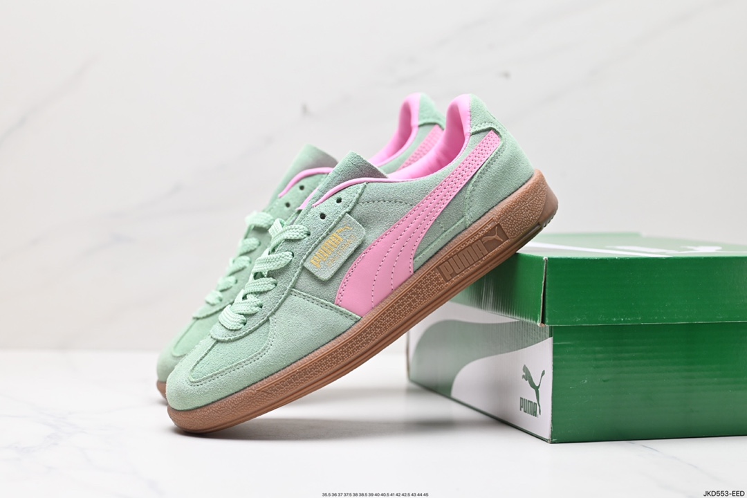 160 Puma Palermo OG 复古单品 彪马 防滑耐磨低帮德训板鞋 399693-01