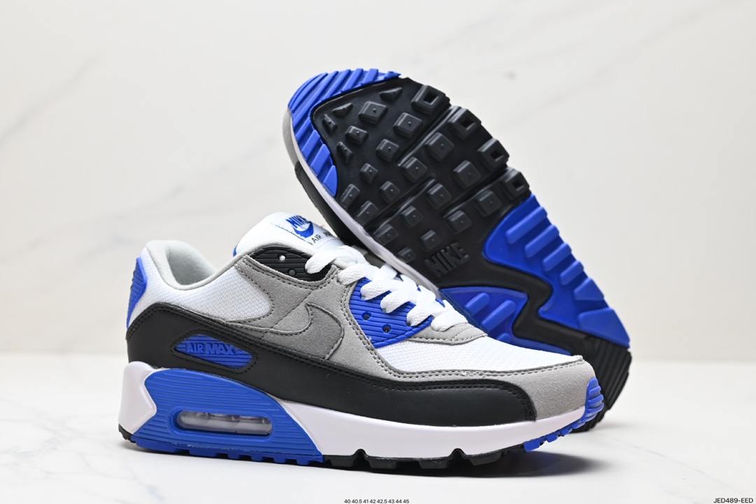 150 耐克Nike Air Max 90 经典复古小气垫缓震跑鞋 DA1641-001