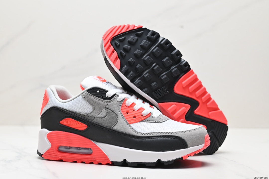 150 耐克Nike Air Max 90 经典复古小气垫缓震跑鞋 DA1641-001