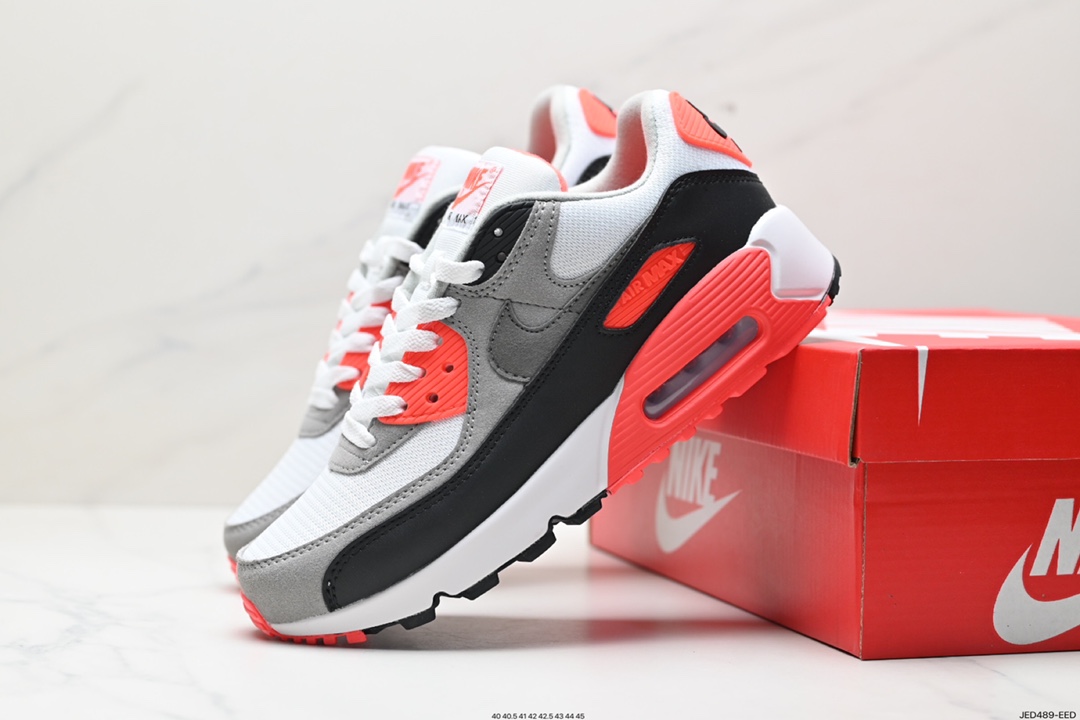 150 耐克Nike Air Max 90 经典复古小气垫缓震跑鞋 DA1641-001