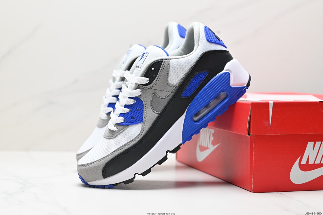 150 耐克Nike Air Max 90 经典复古小气垫缓震跑鞋 DA1641-001