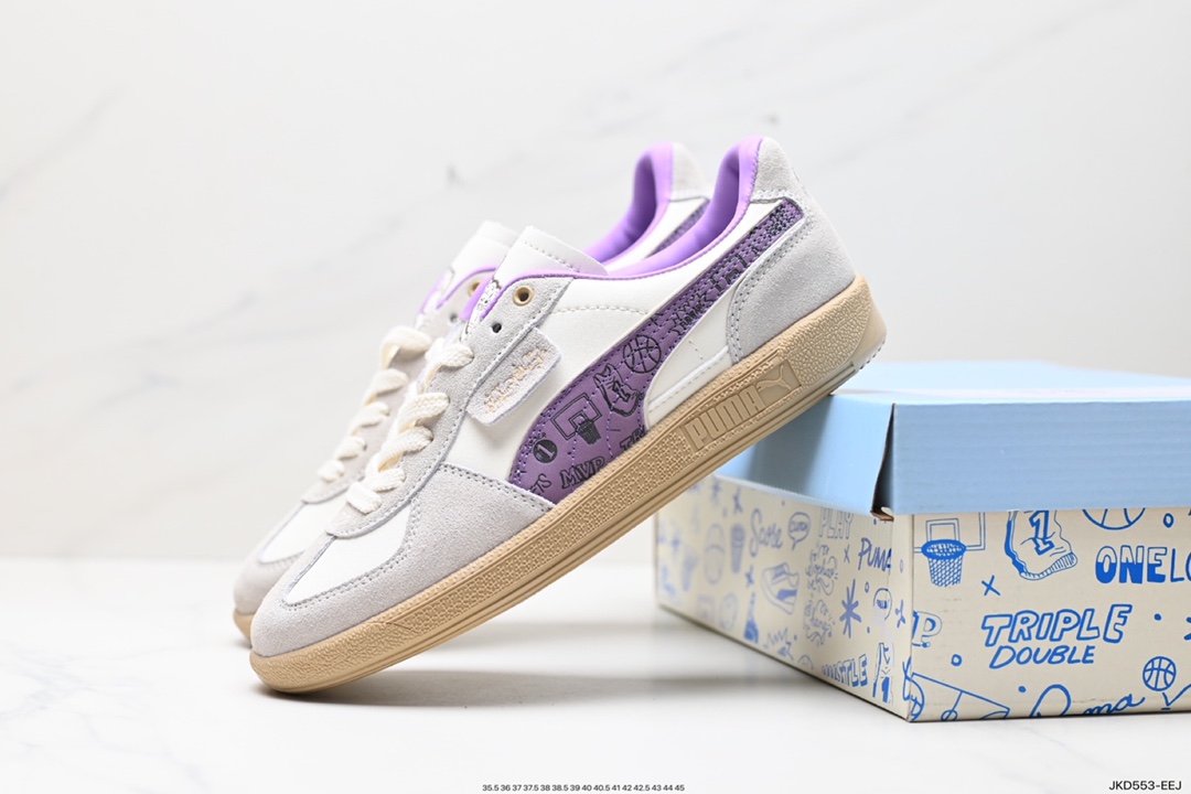 160 Puma Palermo OG 复古单品 彪马 防滑耐磨低帮德训板鞋  397307-01