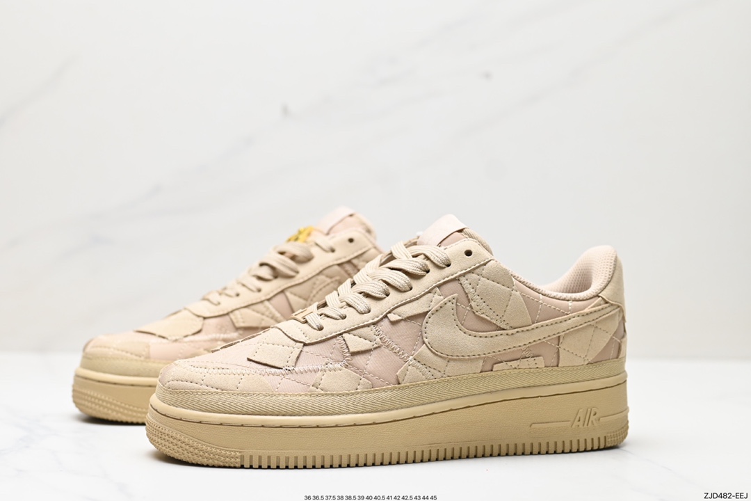 240 Billie Eilish x Nk Air Force 1'07 Low "Mushroom" 碧梨联名 空军一号低帮休闲板鞋 DQ4137-200