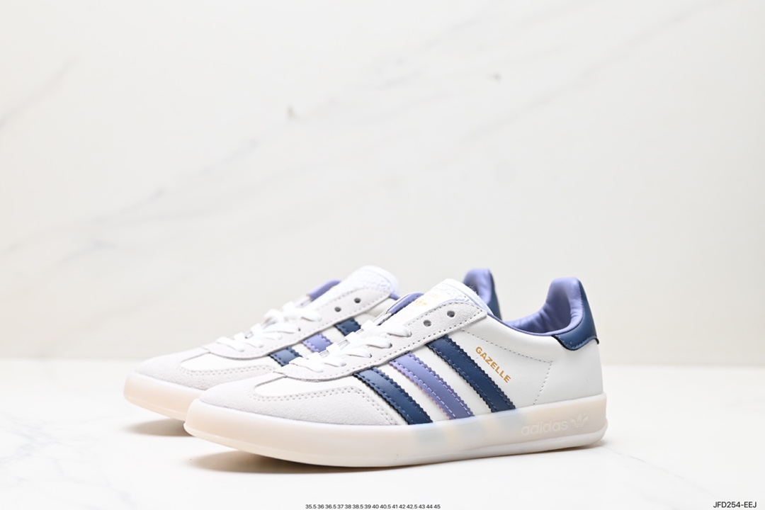 170 阿迪达斯Adidas originals Gazelle Indoor ”奶白兰“ IG1643