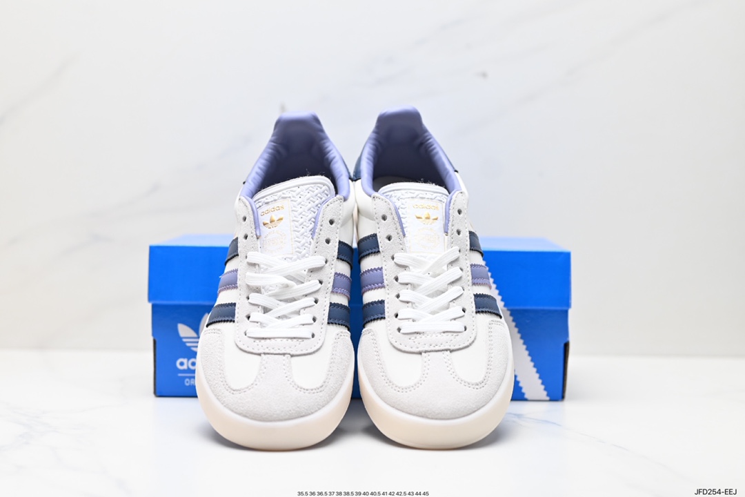 170 阿迪达斯Adidas originals Gazelle Indoor ”奶白兰“ IG1643