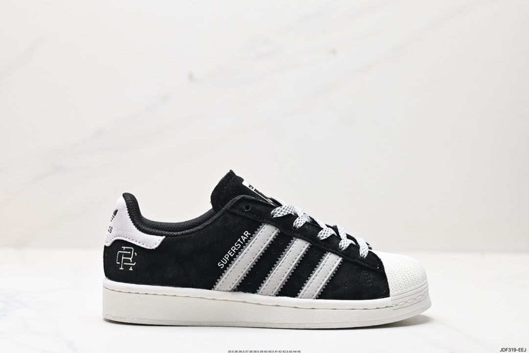 125 阿迪达斯Adidas三叶草 Originals Superstar Pride RM贝壳头系列低帮板鞋 HP2368