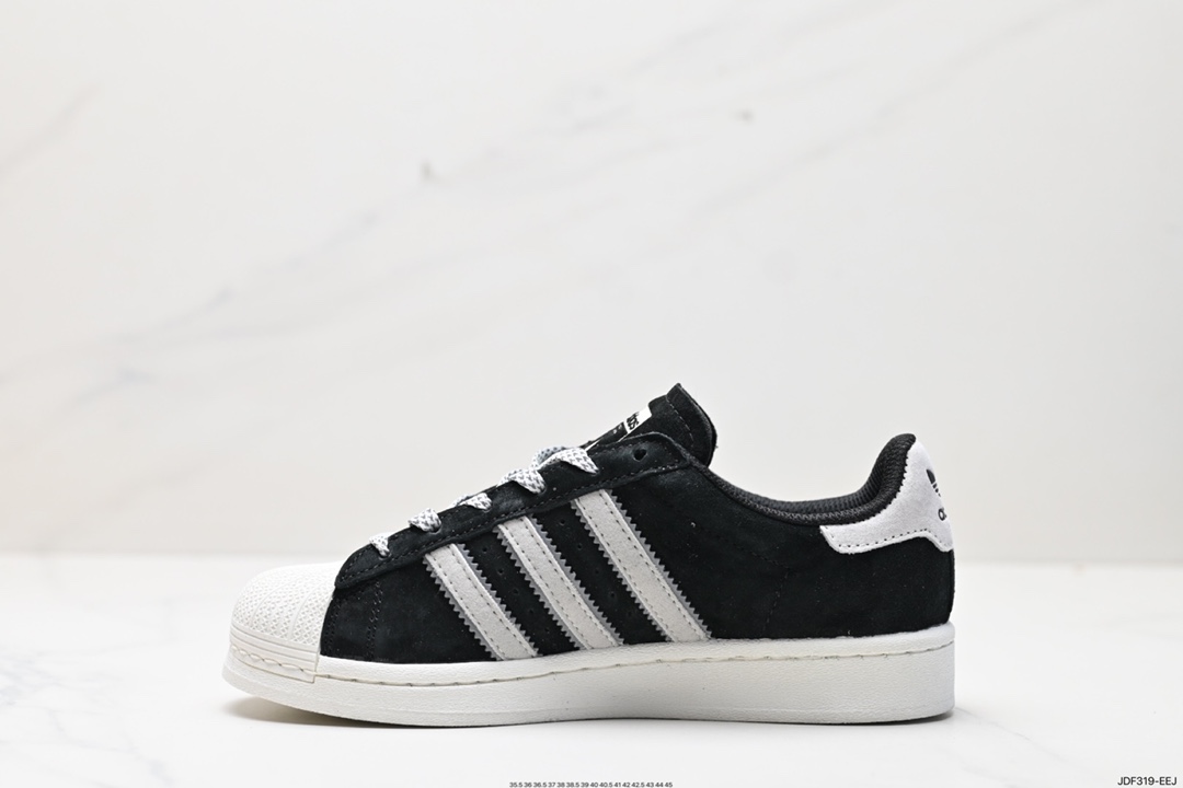 125 阿迪达斯Adidas三叶草 Originals Superstar Pride RM贝壳头系列低帮板鞋 HP2368