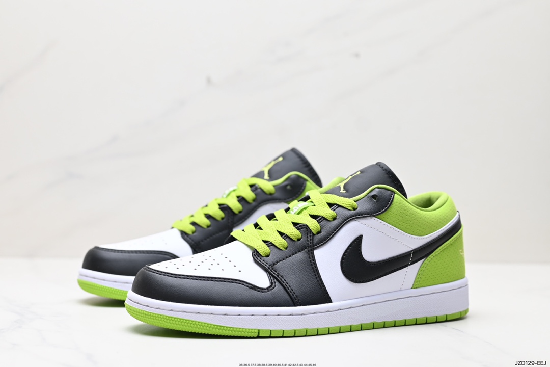 140 耐克Nike Air Jordan 1 Mid”Green Yellow“AJ1乔丹一代中帮篮球鞋 CK3022-003