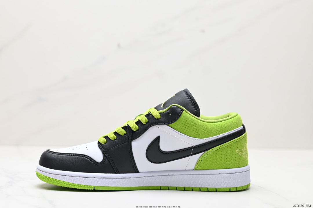 140 耐克Nike Air Jordan 1 Mid”Green Yellow“AJ1乔丹一代中帮篮球鞋 CK3022-003