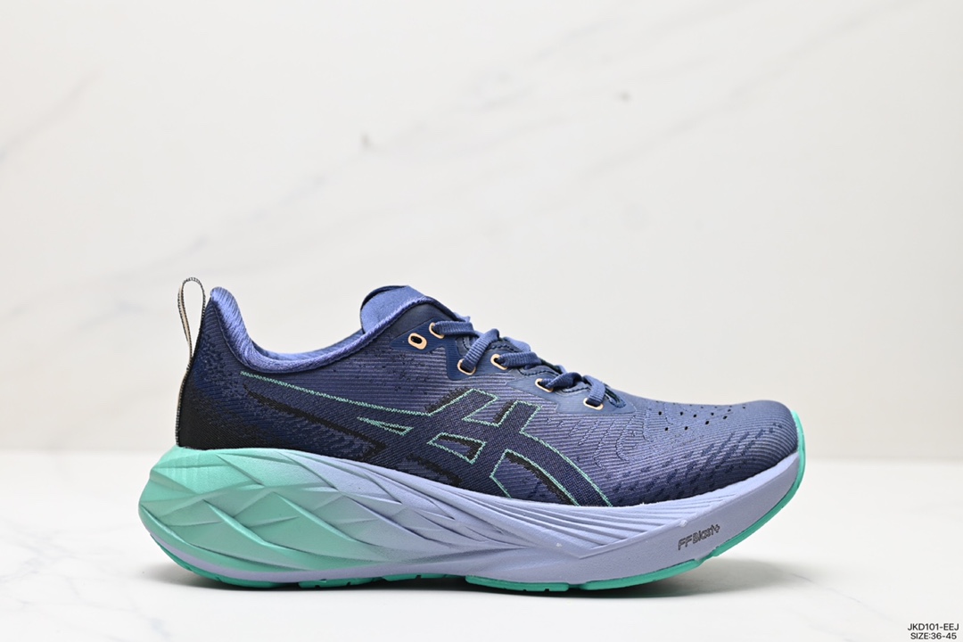 160 ASICS/亚瑟士 透气网眼鞋面配合部分合成革材质 1012B650-100