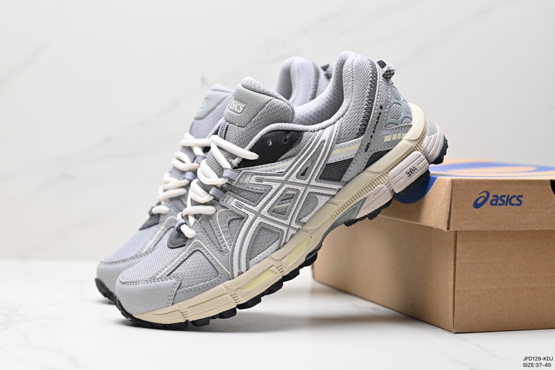 170 Asics Gel-Kahana 8 系列 浅灰 亚瑟士经典户外跑鞋 1011B109-400