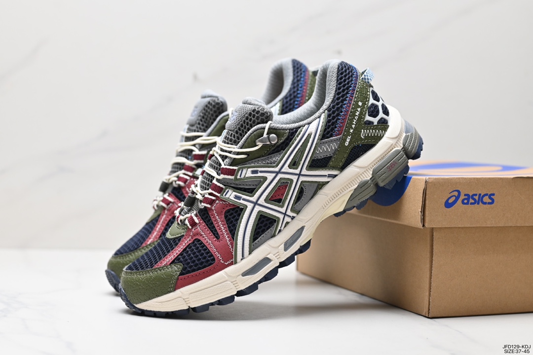 170 Asics Gel-Kahana 8 系列 浅灰 亚瑟士经典户外跑鞋 1011B109-400