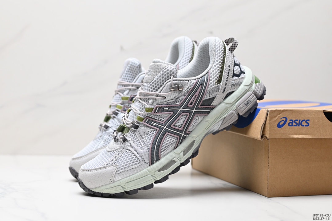 170 Asics Gel-Kahana 8 系列 浅灰 亚瑟士经典户外跑鞋 1011B109-400