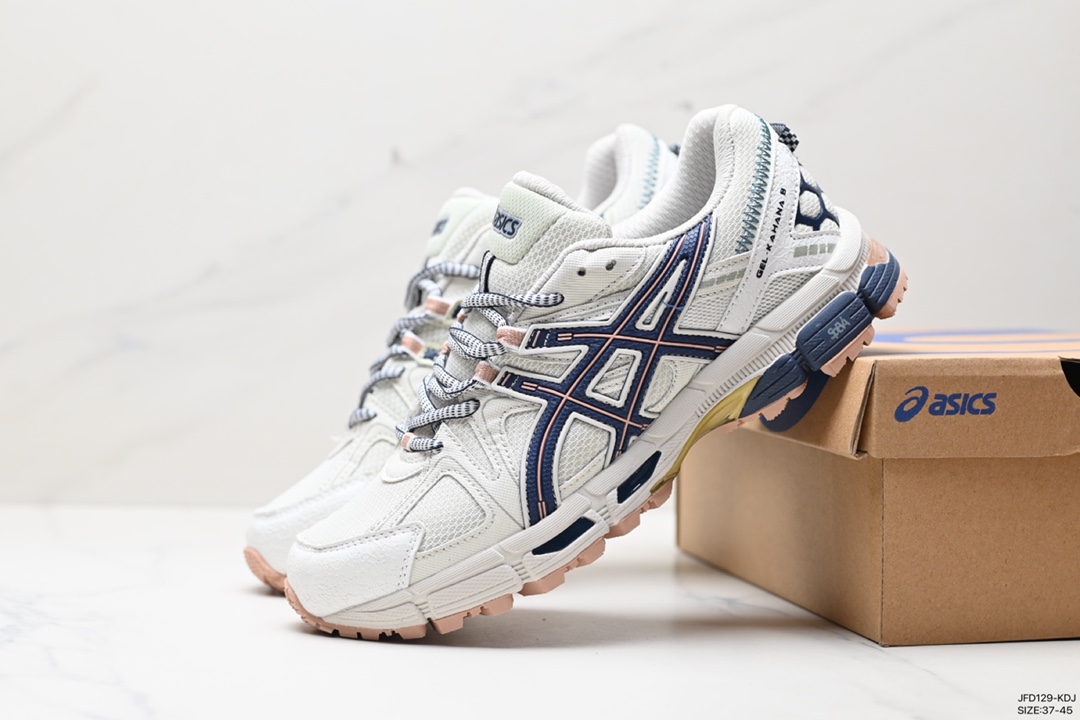 170 Asics Gel-Kahana 8 系列 浅灰 亚瑟士经典户外跑鞋 1011B109-400