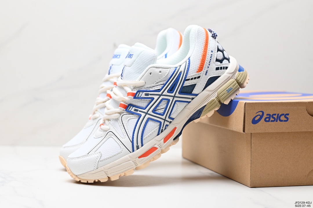 170 Asics Gel-Kahana 8 系列 浅灰 亚瑟士经典户外跑鞋 1011B109-400