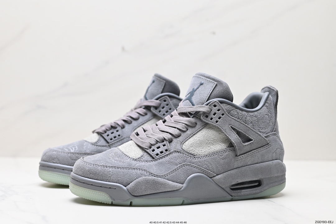 290 耐克Nike Wmns Air Jordan 4 Retro GS”Linen“迈克尔·乔丹AJ4代中帮复古休闲运动文化篮球鞋“白卡其”930155-003