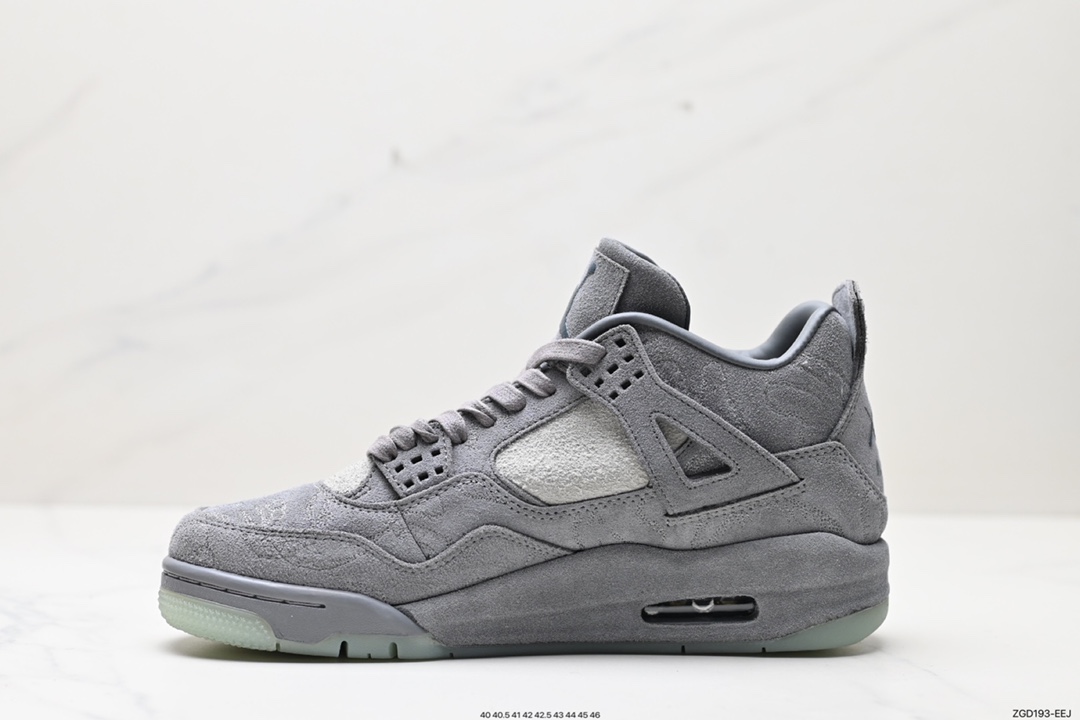 290 耐克Nike Wmns Air Jordan 4 Retro GS”Linen“迈克尔·乔丹AJ4代中帮复古休闲运动文化篮球鞋“白卡其”930155-003