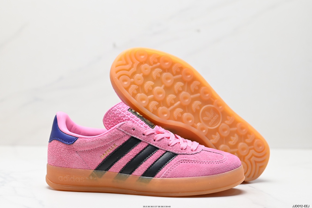 130 AD Gazelle Indoor Trainers 羚羊内训系列低帮复古百搭休闲运动德训风板鞋 IE7002