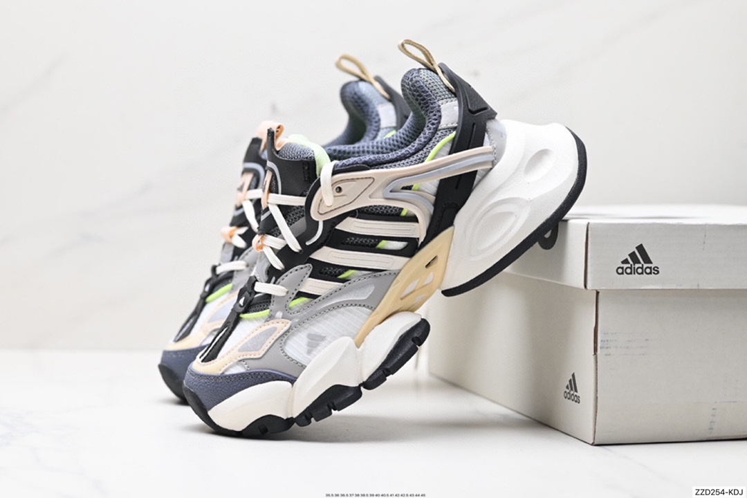 250 阿迪达斯Adidas XLG RUNNER DELUXE 系列低帮老爹慢跑鞋 IH0070