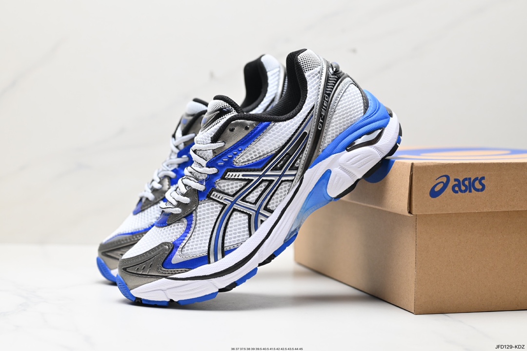 170 ASICS/亚瑟士 透气网眼鞋面配合部分合成革材质 CT-2160