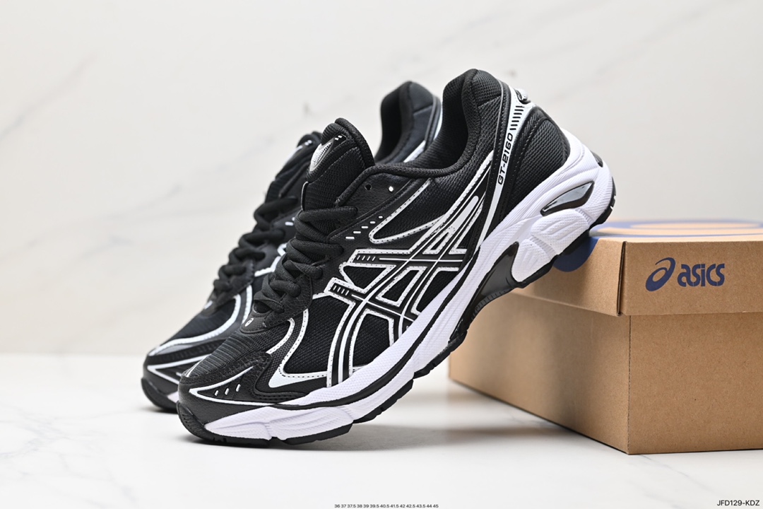 170 ASICS/亚瑟士 透气网眼鞋面配合部分合成革材质 CT-2160