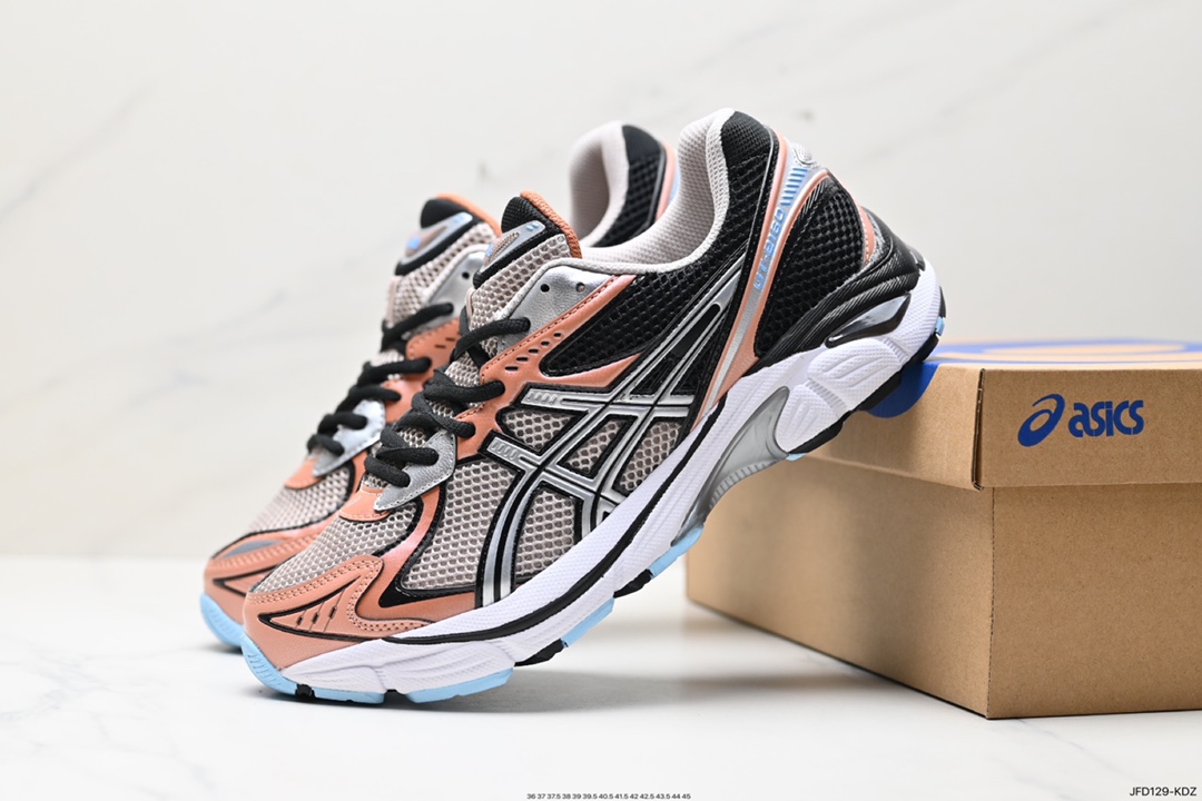 170 ASICS/亚瑟士 透气网眼鞋面配合部分合成革材质 CT-2160