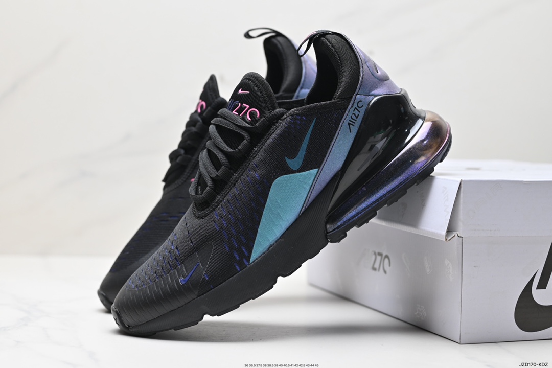 140 Nike Air Max 270混合科技透气后掌半气垫慢跑鞋  943345-015