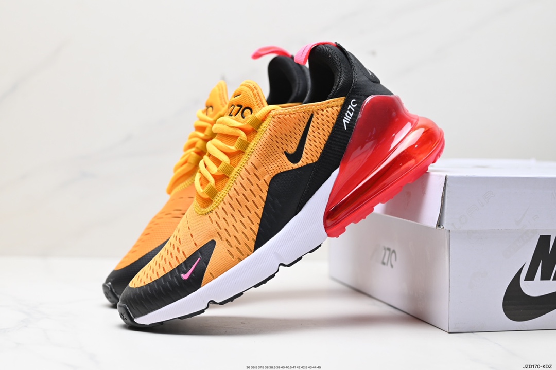 140 Nike Air Max 270混合科技透气后掌半气垫慢跑鞋  943345-015