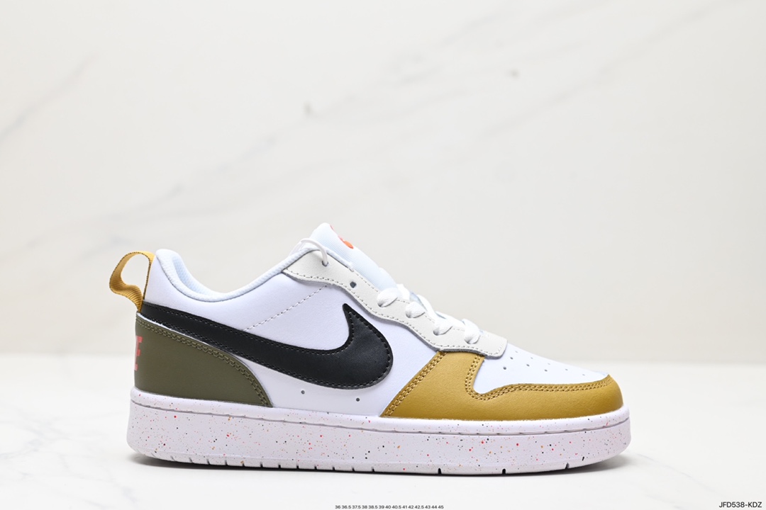 170 耐克Nike Court Vision Low 学院视觉系列休闲运动皮革板鞋 HF0744-109