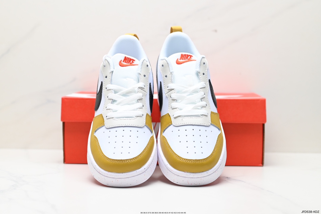 170 耐克Nike Court Vision Low 学院视觉系列休闲运动皮革板鞋 HF0744-109