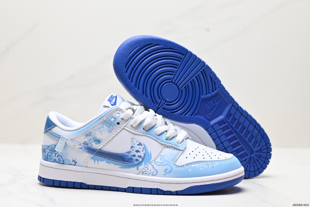 200 耐克Nike SB Dunk Low Lot"Royal"扣篮系列低帮休闲运动滑板板鞋 DV0831-104