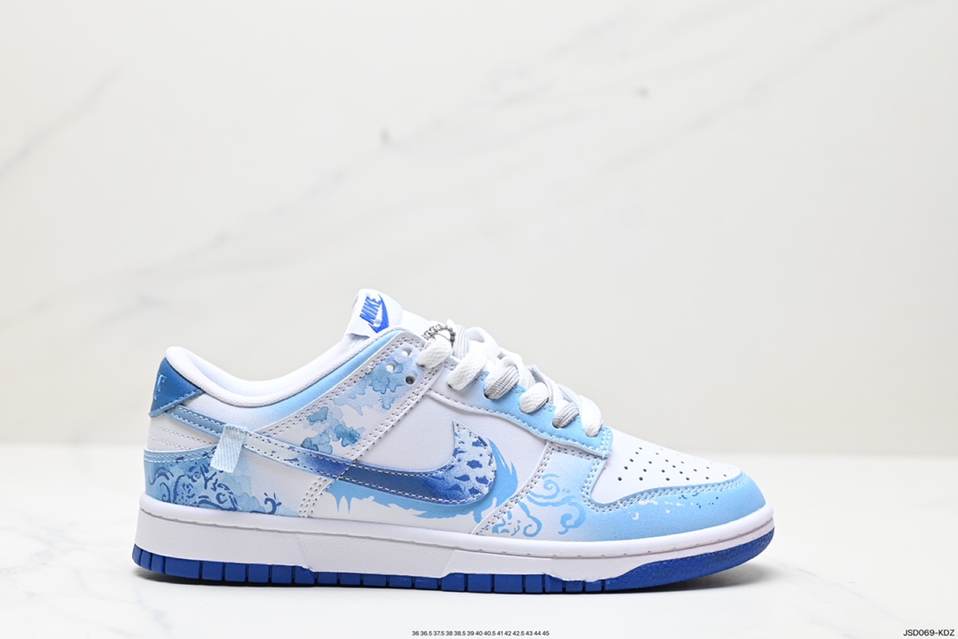 200 耐克Nike SB Dunk Low Lot”Royal”扣篮系列低帮休闲运动滑板板鞋 DV0831-104