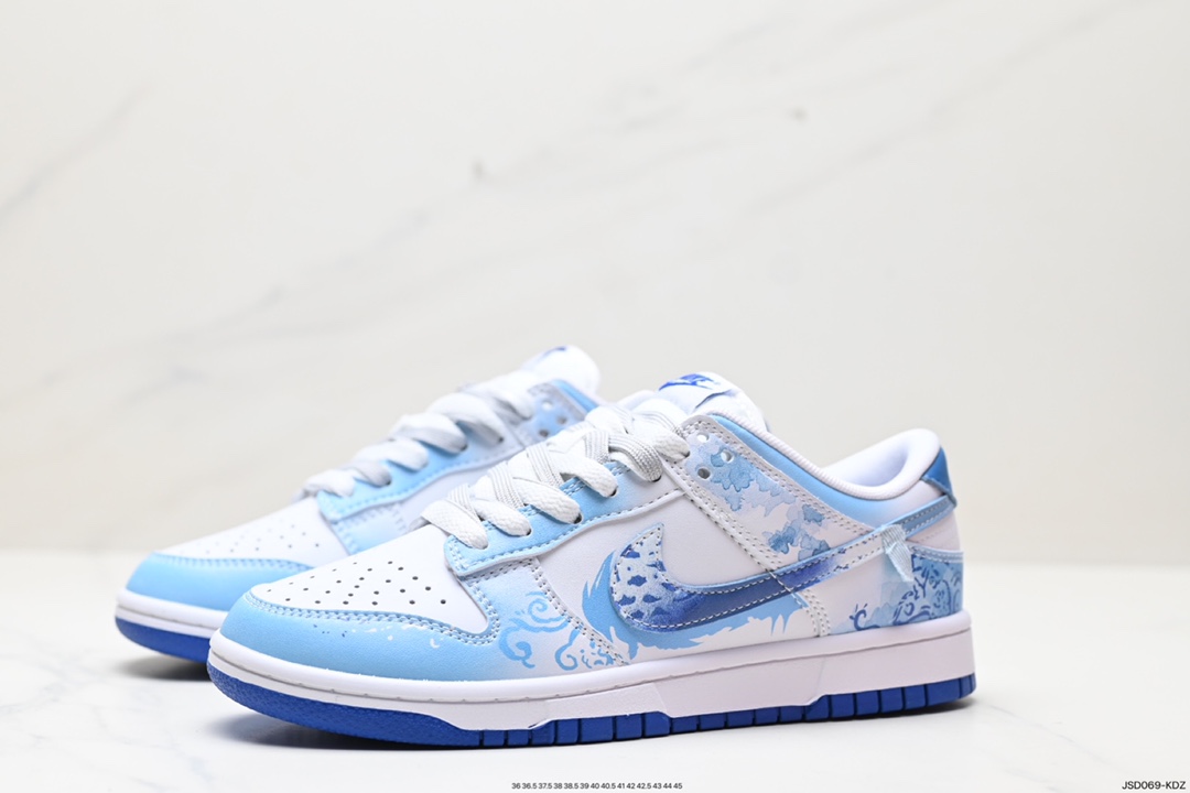 200 耐克Nike SB Dunk Low Lot"Royal"扣篮系列低帮休闲运动滑板板鞋 DV0831-104