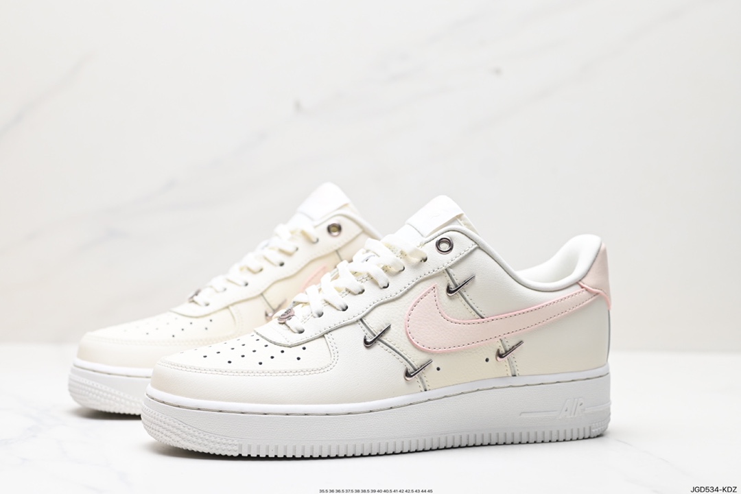 180 Nk Air Force 1‘07 Low 联名 玫瑰小金勾 空军一号低帮休闲板鞋 FV8110-181