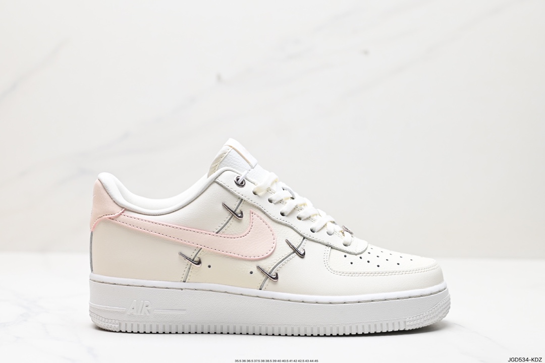 180 Nk Air Force 1‘07 Low 联名 玫瑰小金勾 空军一号低帮休闲板鞋 FV8110-181