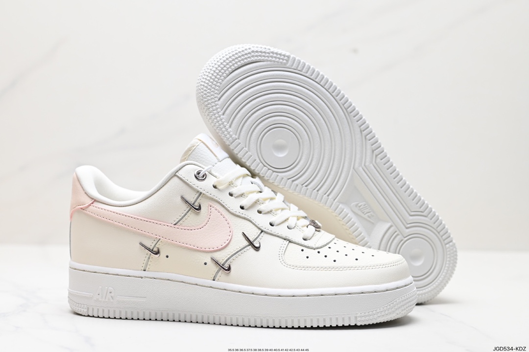 180 Nk Air Force 1‘07 Low 联名 玫瑰小金勾 空军一号低帮休闲板鞋 FV8110-181