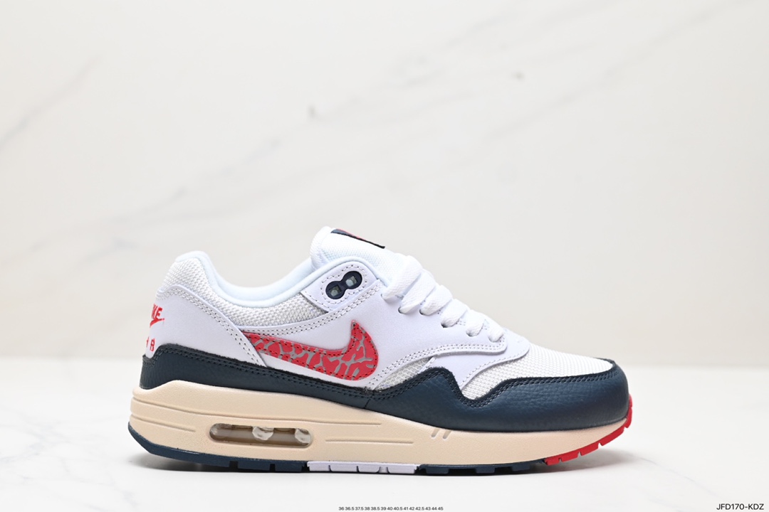 170 Nike Air Max1 侧面在经典Air Max 1的元年鞋形基础加入新颖波浪形图案设计 DH1348-146