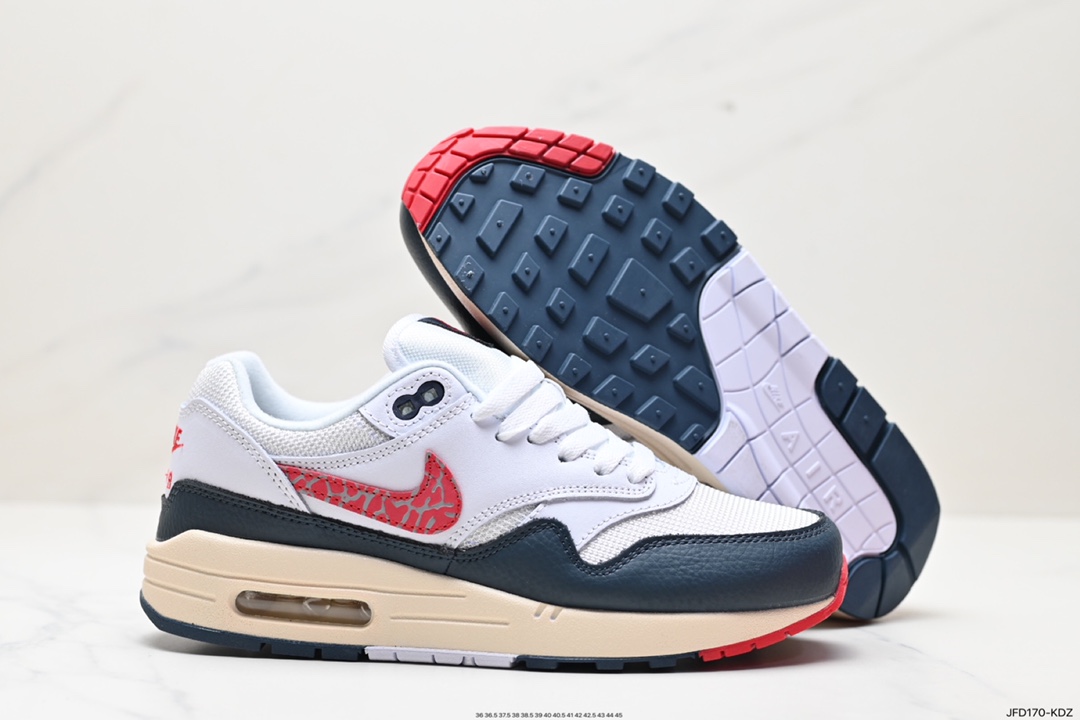 170 Nike Air Max1 侧面在经典Air Max 1的元年鞋形基础加入新颖波浪形图案设计 DH1348-146