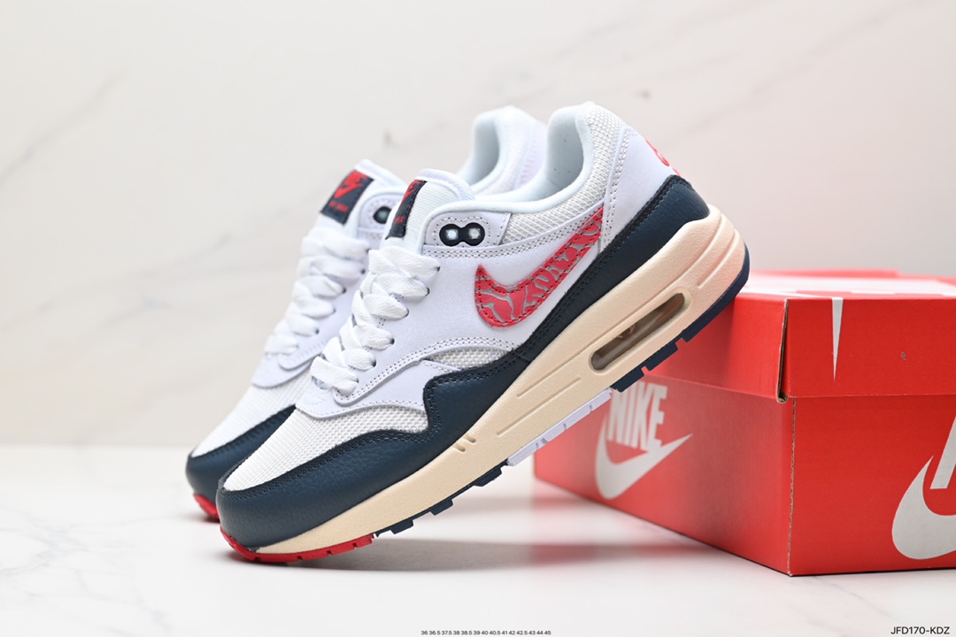 170 Nike Air Max1 侧面在经典Air Max 1的元年鞋形基础加入新颖波浪形图案设计 DH1348-146