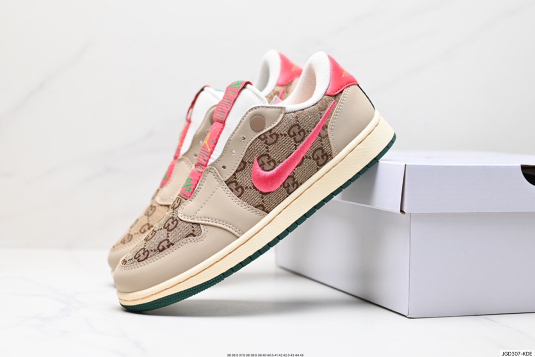 180 Air Jordan 1 Low Slip Shadow 全新配色 刺绣勾 解构风 AV3918-318